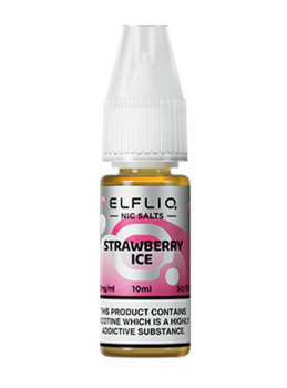 Elfbar ELFLIQ Salt Strawberry Ice 10ml 20mg